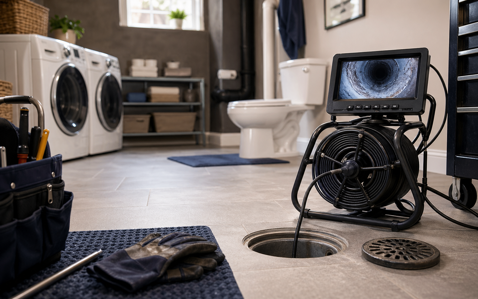 What Are the Signs of a Main Sewer Line Problem? article image for Sewer Camera Inspection.