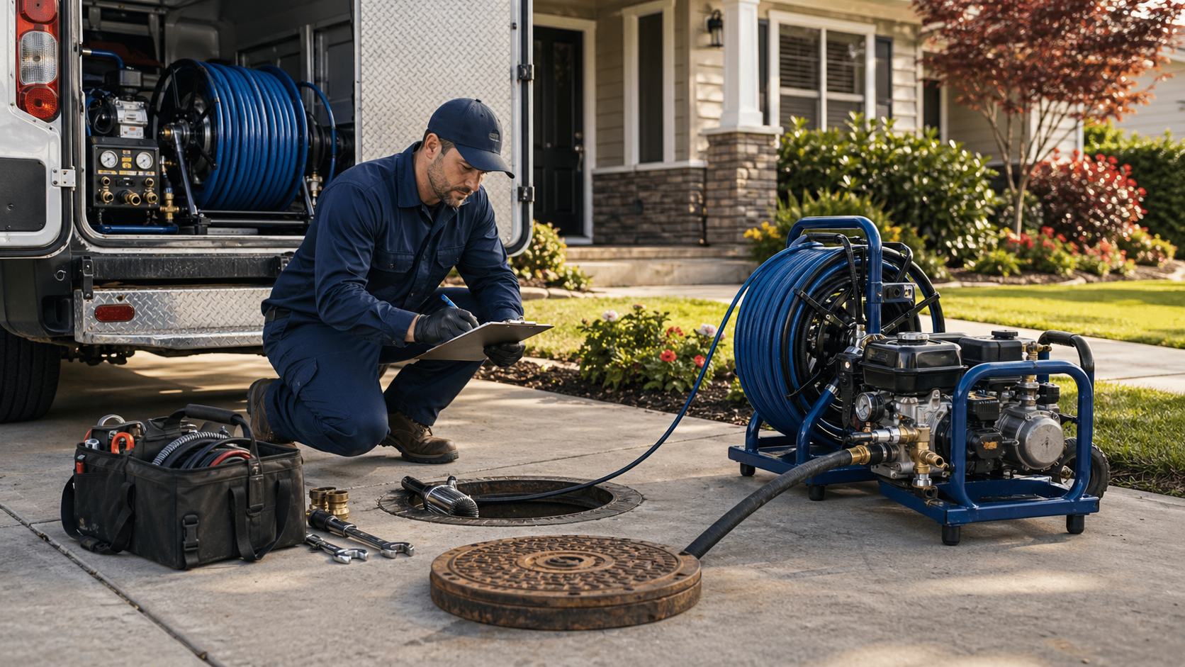 What Happens Before a Hydro Jetting Service Starts? article image for Hydro Jetting.