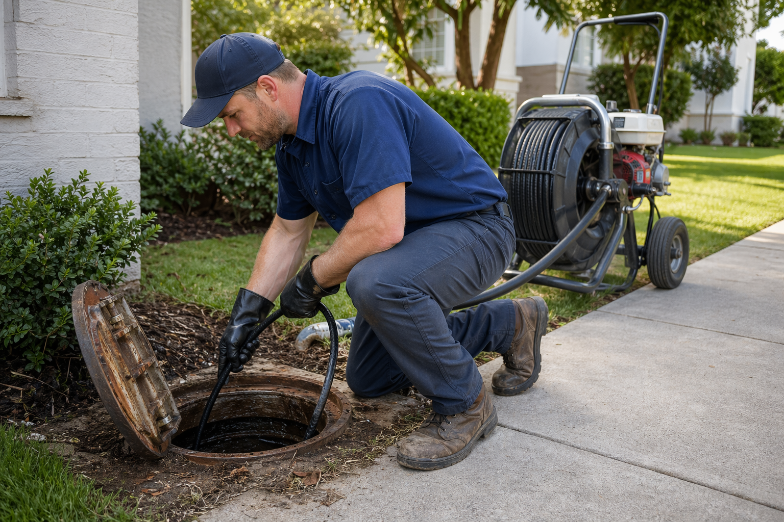 Sewer Cleaning And Maintenance page preview.