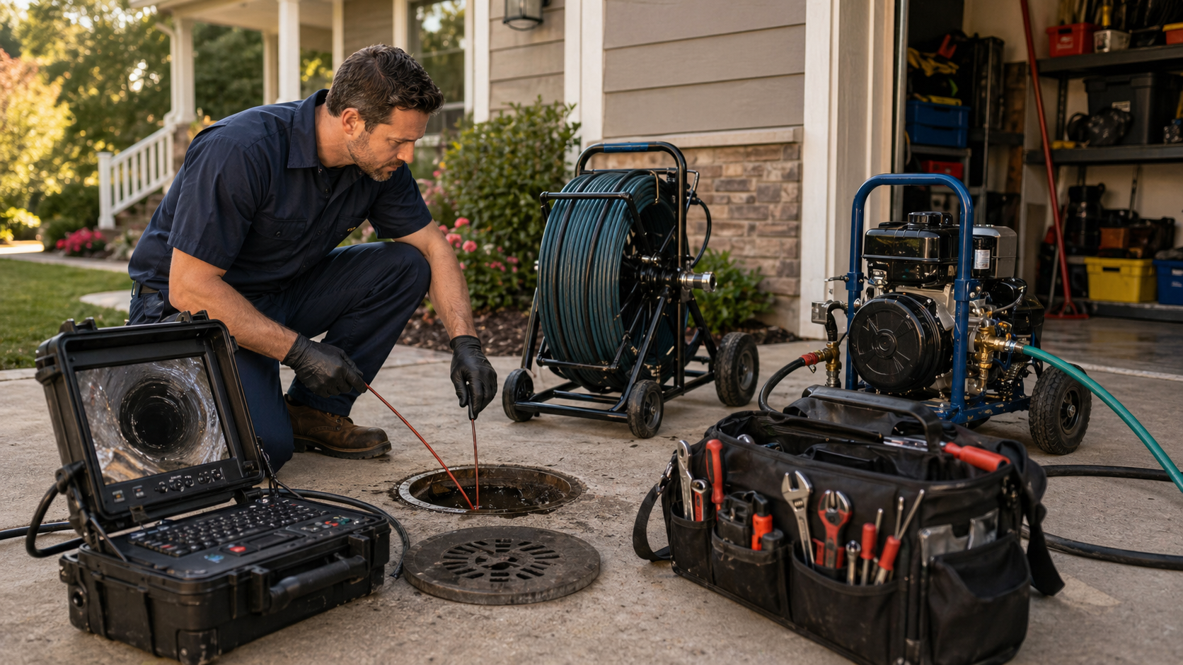 Plumber or Drain Cleaning Service? How to Know Who to Call article image for Emergency Drain Cleaning.