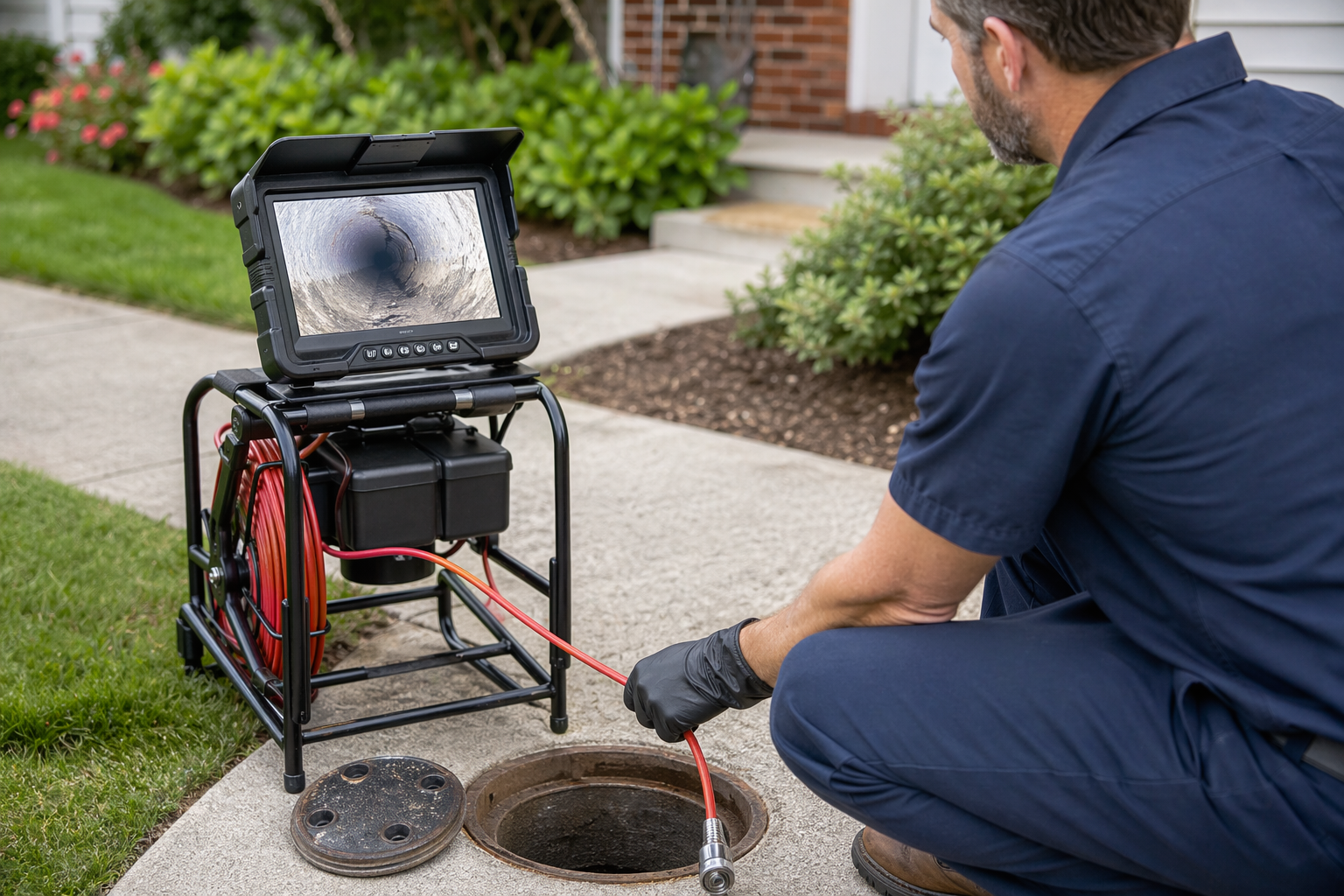 Sewer Camera Inspection page preview.