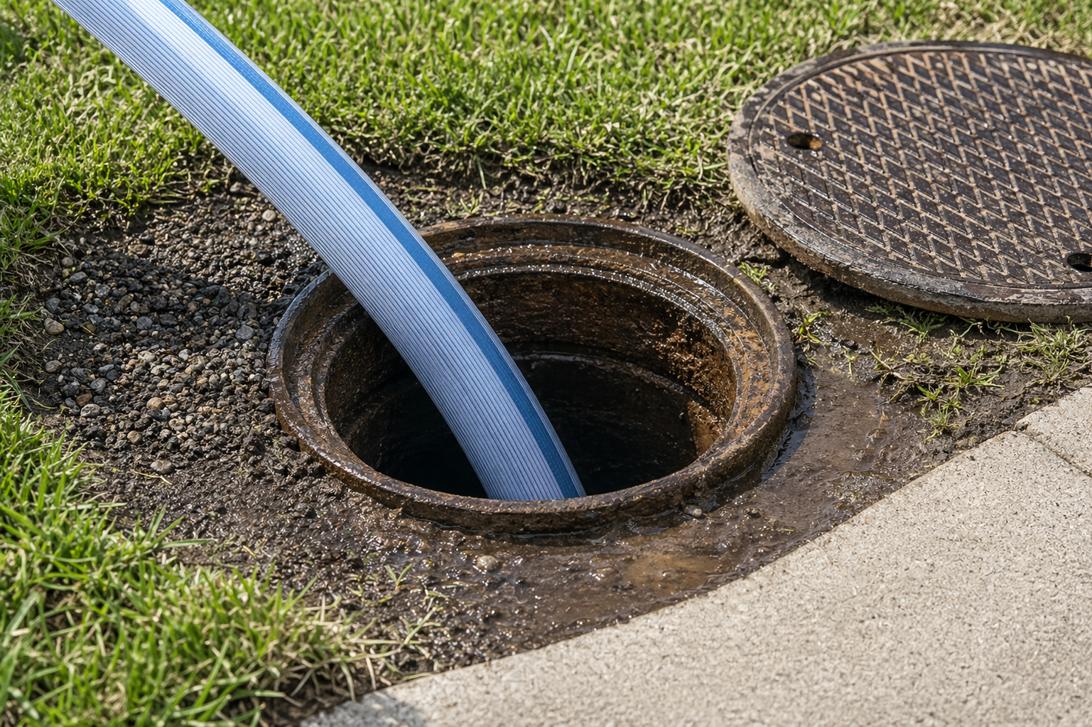 Trenchless Sewer Line Repair page preview.